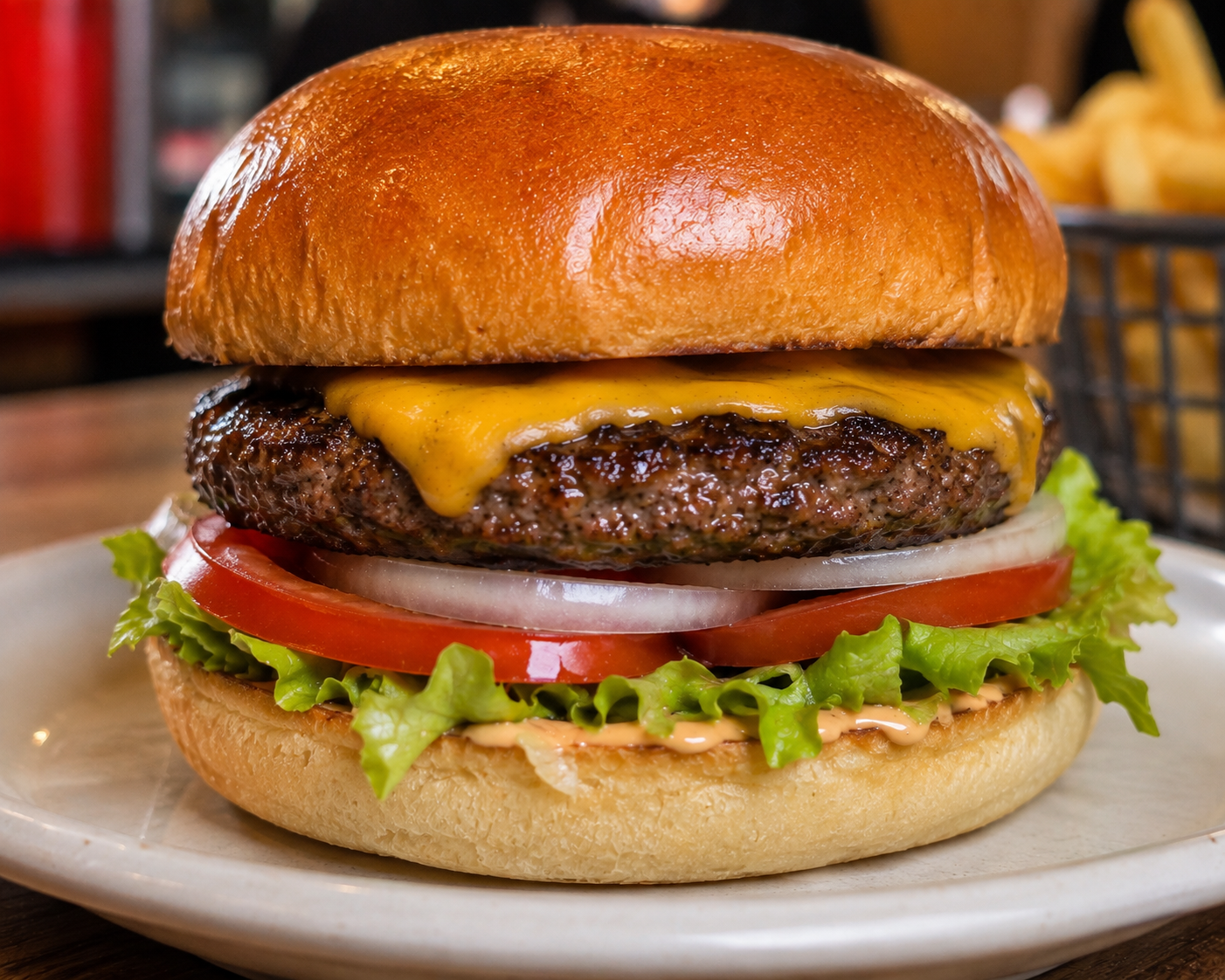 Hamburguesa sencilla